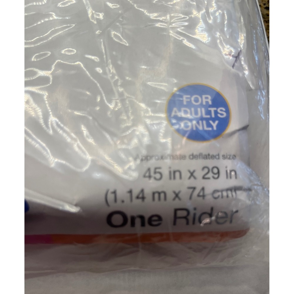Intex Rider Canvas Surf Rider One Rider Blue Red Adults Only 45x29 - Picture 7 of 7